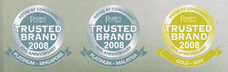 Reader Digest Trusted Brand 2010 Awards